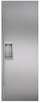 Sub-Zero 7030225 - Classic 48" Stainless Steel Flush Inset Refrigerator Door Panel with Tubular Handle