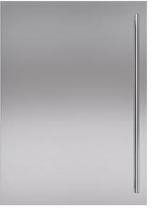 Sub-Zero 7030233 - Classic 36" Stainless Steel Flush Inset Door Panel with Tubular Handle