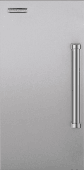 Sub-Zero 7030434 15 Inch Stainless Steel Door Panel with Pro Handle
