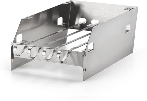 Napoleon 71301 - Side Burner Windshield - Large with Skewer Rack