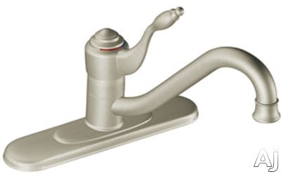Moen 7307sl Single Lever Cast Spout Kitchen Faucet With 8 7 8 Inch