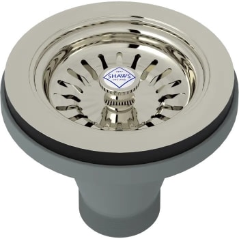 Rohl SW734PN - 1 1/2 Inch Basket Strainer without Remote Pop-Up in Polished Nickel