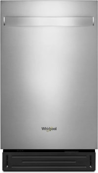 Whirlpool WDA518SHS - 18 Inch Stainless Steel Dishwasher Panel Kit (Dishwasher Sold Separately Shown For Illustration Purposes Only)