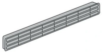 Liebherr 7420465 - Toe Kick Ventilation Grill for HW 8000, HWgb 8300, and HW 4800 Models