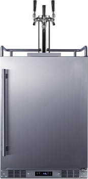 Summit SBC683OSTRIPLE - 24 Inch Built-In Kegerator