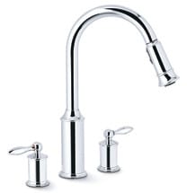 Moen 7592c Double Lever Pull Out Faucet