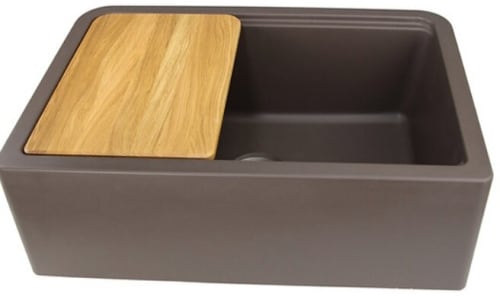 Nantucket Sinks PR3020APSBR - 30 Inch Reversible Farmhouse Kitchen Sink