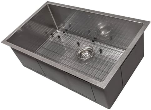 ZLINE SRS30S - 30 Inch Undermount Single Bowl Scratch Resistant Stainless Steel Kitchen Sink