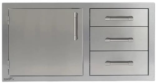 Alfresco AXEDDCL42SC 42-Inch Combo Door and Drawers with Full