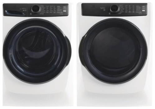 Electrolux 700 Series ELWADRGMW7738 - Side-by-Side Washer & Dryer Set with Front Load Washer & Gas Dryer in White