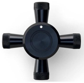 AGA Elise Series P072929BLK - 9 Knob Pack in Black Anodized Aluminum