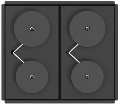 Invisacook 8140257001 - Induction Cooktop with 4 Heating Elements