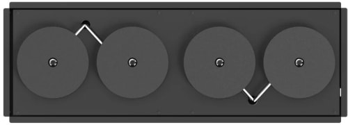 Invisacook 8145257001SR - Induction Cooktop with 4 Heating Elements