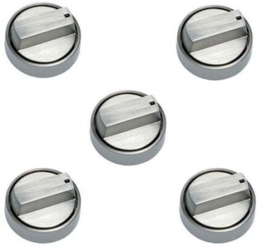 Wolf 824489 Stainless Knobs for 36 Inch Professional Cooktop