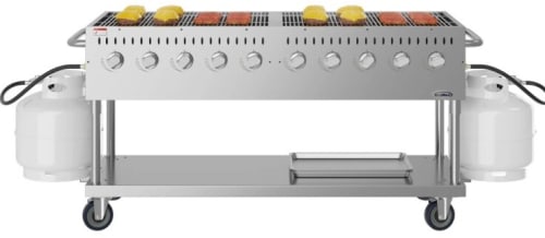 Koolmore KMCGM72 72 Inch Commercial Mobile Outdoor Liquid Propane