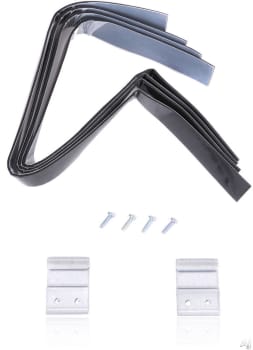 Washer & Dryer Stacking Kit, with 23" pads (2), 2 galvanized steel brackets, and 6 screws