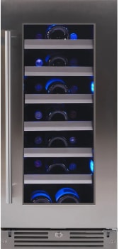 XO XOU15WGSX - 15 Inch Single Zone Wine Cooler
