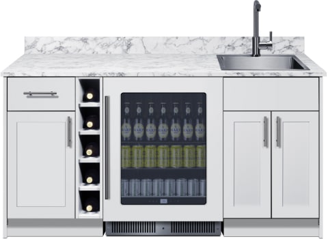 Summit OASISWH35 - 69 Inch Turnkey Wet Bar