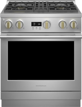 Monogram Statement Series ZDP304NTSS - 30 Inch Slide-In Professional Dual Fuel Smart Range