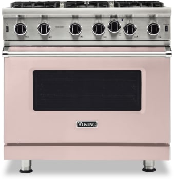 Viking 5 Series VGIC53626BBHLP - 36 Inch Open Burner Liquid Propane Range