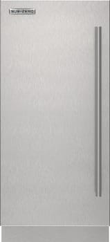 Sub-Zero 9029155 - Stainless Steel Solid Door Panel - Tubular Handle, Left Hinge
