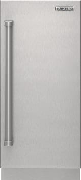 Sub-Zero 9029162 - Stainless Steel Solid Door Panel - Pro Handle, Right Hinge
