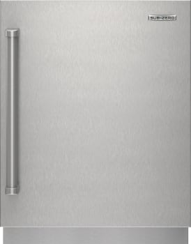 Sub-Zero 9029178 - Stainless Steel Solid Door Panel - Pro Handle, Right Hinge