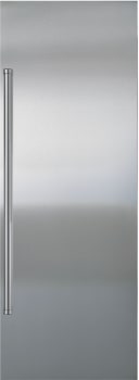 Sub-Zero Classic Series 9036864 - 48 Inch Stainless Steel Flush Inset Refrigerator Door Panel with Pro Handle