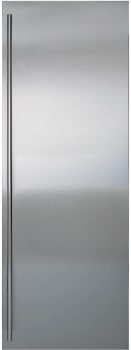 Sub-Zero 9036867 - Classic 48" Stainless Steel Flush Inset Refrigerator Door Panel with Tubular Handle