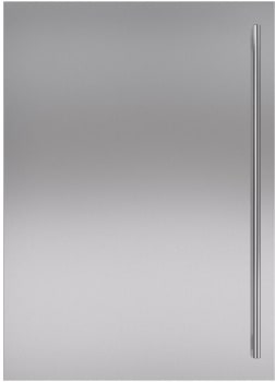 Sub-Zero 9038358 - Classic 36" Stainless Steel Flush Inset Door Panel with Tubular Handle