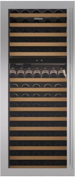 Sub-Zero 9038448 - Flush Inset Stainless Steel Front Panel with Tubular Handle