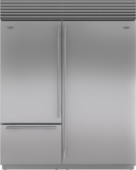 Sub-Zero 9038709 - Classic Dual Installation Kit With 66" Pro Louvered Grille