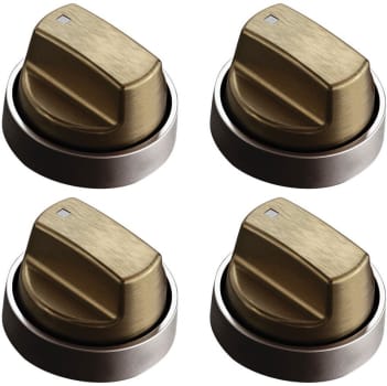 Wolf Professional 9056356 - 30" Professional Gas Cooktop Brushed Brass Knob Kit