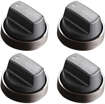 Wolf Professional 9056358 - 30" Professional Gas Cooktop Brushed Gray Knob Kit