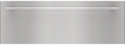 Wolf E Series Transitional 9073961 - 30 Inch Stainless Steel E Series Transitional Drawer Front with Handle for Wolf WWD3050O Warming Drawer