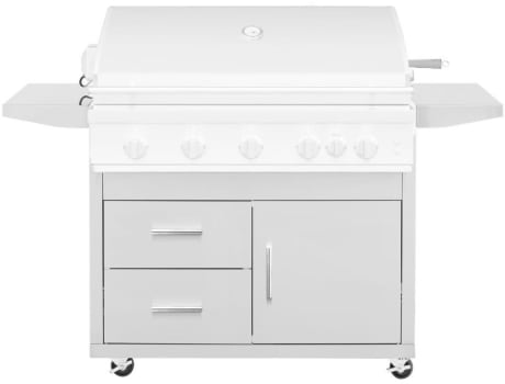 Summerset Sizzler Deluxe CARTSZR40DC - 40 Inch Freestanding Grill Cart