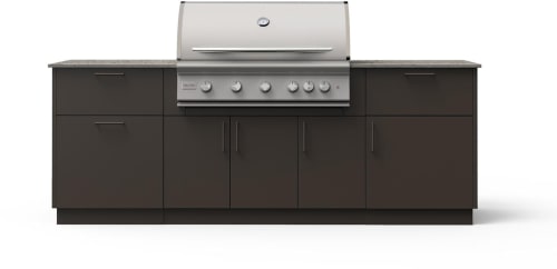 Blaze BSNRS40BRZKEONLP - 8-Ft Outdoor Kitchen Island w/ 40-Inch Premium LTE+ Gas Grill