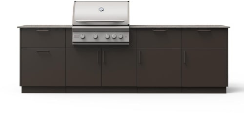 Blaze BHINO32BRZKEONNG - 10-Ft Outdoor Kitchen Island w/ 32-Inch Premium LTE+ Gas Grill