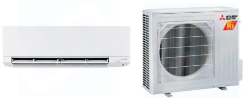 Mitsubishi Electric MITHH15KSINGLE - 15,000 BTU Single Zone Wall Mounted Outdoor Unit