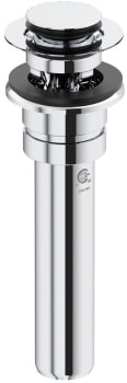 Rohl Perrin and Rowe Collection U0127DOFAPC - Push Drain with Overflow