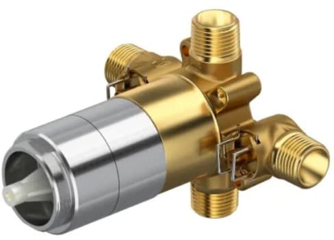 Rohl Perrin and Rowe Collection R23 - 1/2 Inch Thermostatic & Pressure Balance Rough-In Valve with up to 3 Functions