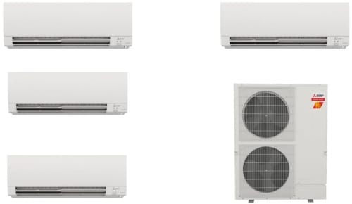 Mitsubishi Electric MITHH48KMULTI6HEAD - 48,000 BTU Multi Zone Outdoor Unit