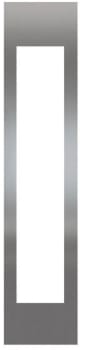 Liebherr Monolith 9901535 - 18 Inch Stainless Steel Door Panel with Glass for Wine Cooler