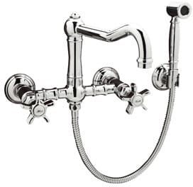 Rohl Country Kitchen Collection A1456XMWSTCB2 - Polished Chrome (5-Spoke Handles Shown)