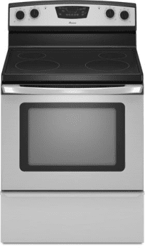 Amana AER5822VAS 30 Inch Freestanding Smoothtop Electric Range with 4