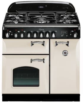 AGA ALEG36DFCDIVY 36 Inch Pro-Style Dual Fuel Range with 2.2 cu