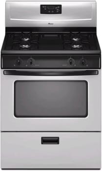 Amana AGR4433XDS 30 Inch Freestanding Gas Range with 4.4 cu. ft. Oven