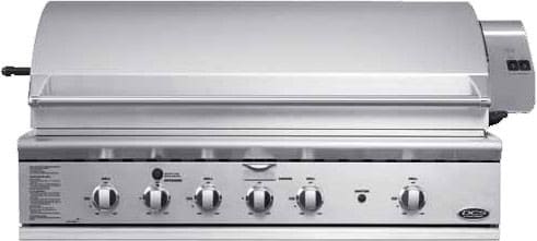 DCS BGB48BQARN 48 Inch Built-in Gas Grill with 1,182 sq. in. Cooking Area,  4 Grill Burners, Infrared Rotisserie Burner, Smoker Tray, Warming Rack and  9V Battery Ignition: Natural Gas