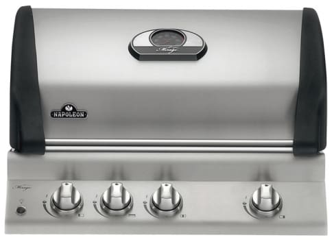 Napoleon Bim485rbpss1 30 Inch Built In Gas Grill Head With 675 Sq In Total Cooking Surface 61 500 Total Btu 3 Main Tube Burners Rear Infrared Rotisserie Burner And Jet Fire Ignition System Liquid Propane