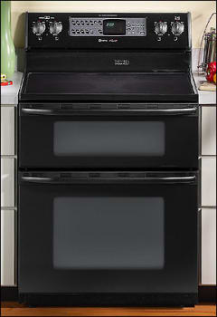 9 Maytag Mgr6775bdw 30 Free Standing Gemini Gas 5 Burner Double Oven Self Cean Range White Feder S Outlet